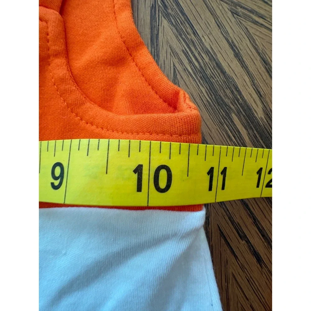 Little King Clemson Tigers Baby Girls 18M Orange White Tank Top Bloomers Set